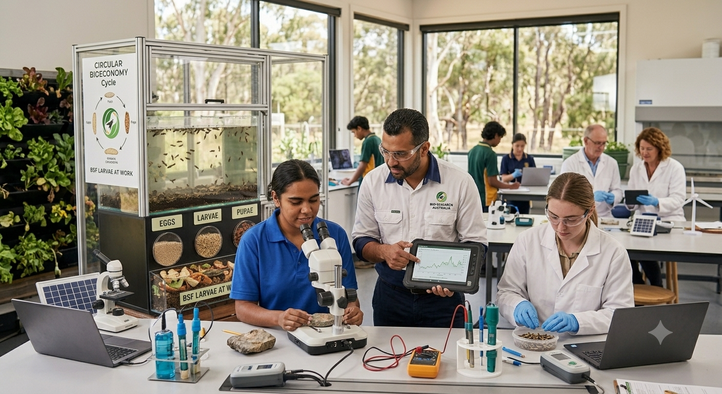 Bio Larvae Loop Research and Inovation Program